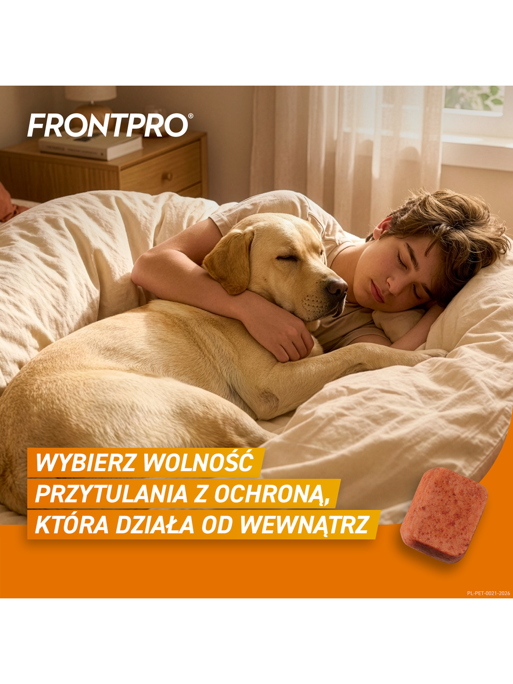 Frontpro tabletki na pchły i kleszcze XL 136mg 25-50kg 1 TABLETKA