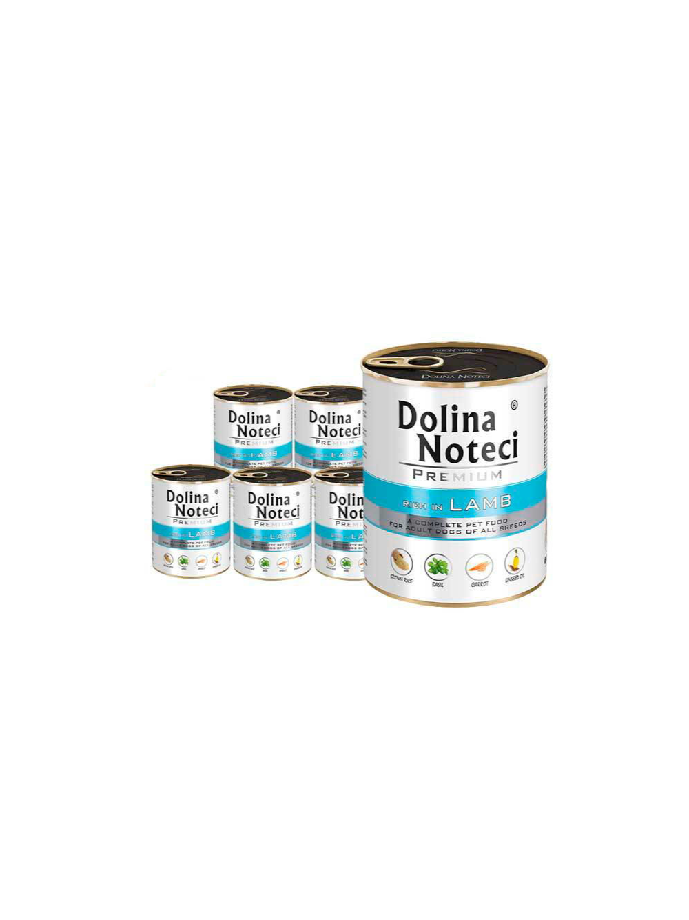 Dolina Noteci PREMIUM bogata w jagnięcinę 24x800g