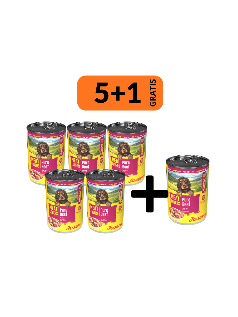 JOSERA Meatlovers Junior Pure Beef 6x400g