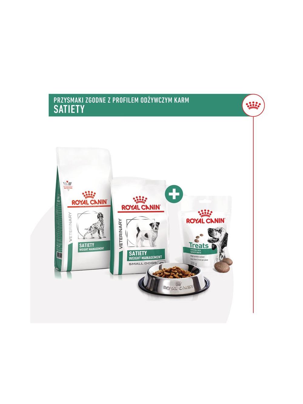 Royal Canin Satiety Treats przysmak dla psów 230g