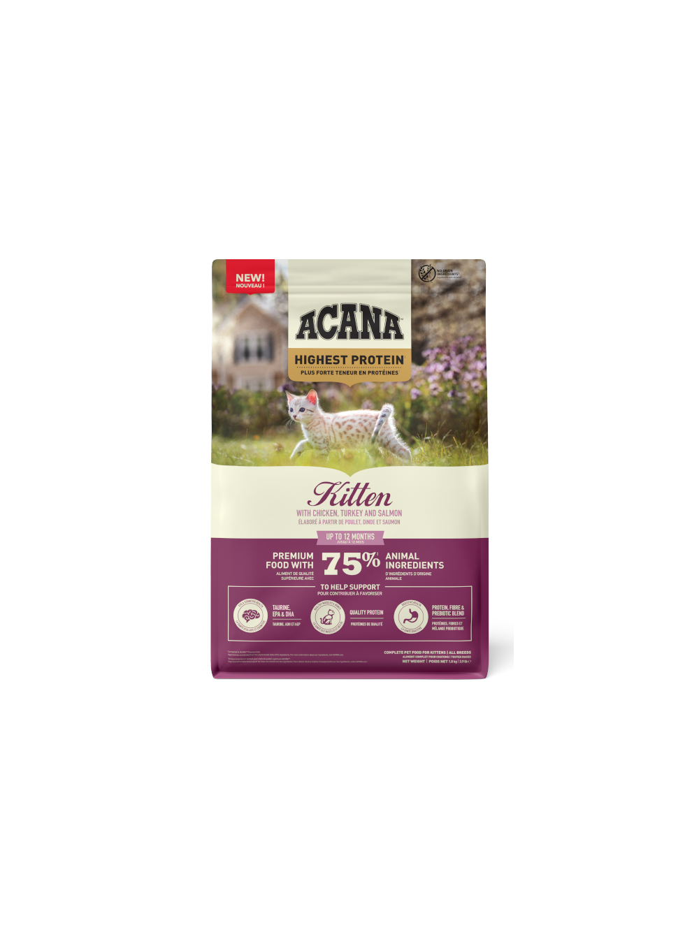 ACANA Kitten 1,8kg+ niespodzianka dla kota GRATIS!