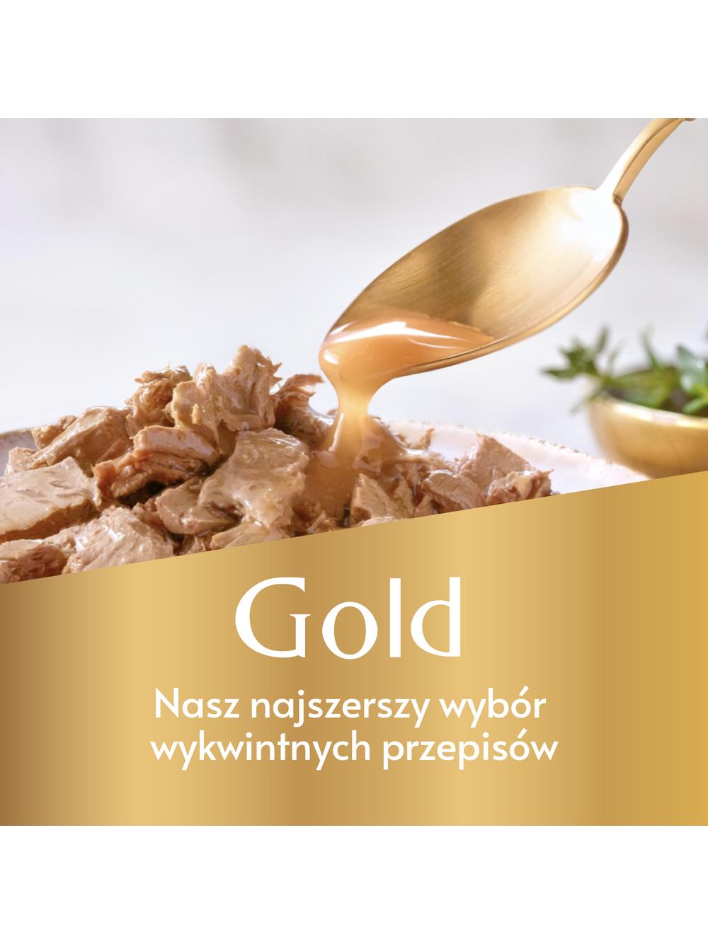 Purina Gourmet Gold Succulent Delights z rybami oceanicznymi 48x85g