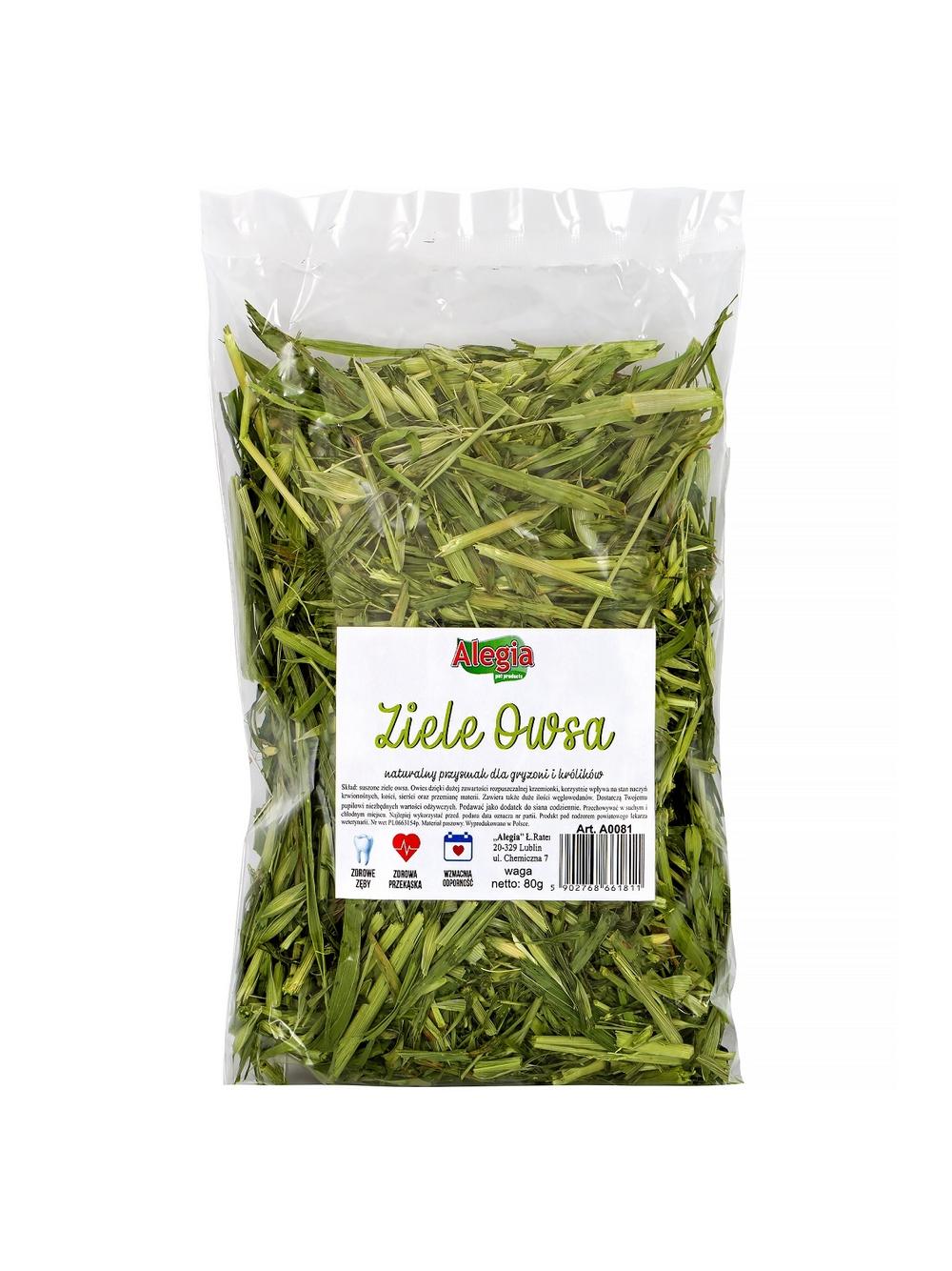 ALEGIA Ziele Owsa 80g