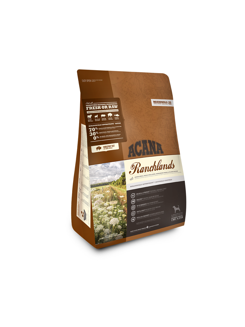 ACANA Ranchlands Dog 2kg + niespodzianka dla psa GRATIS!
