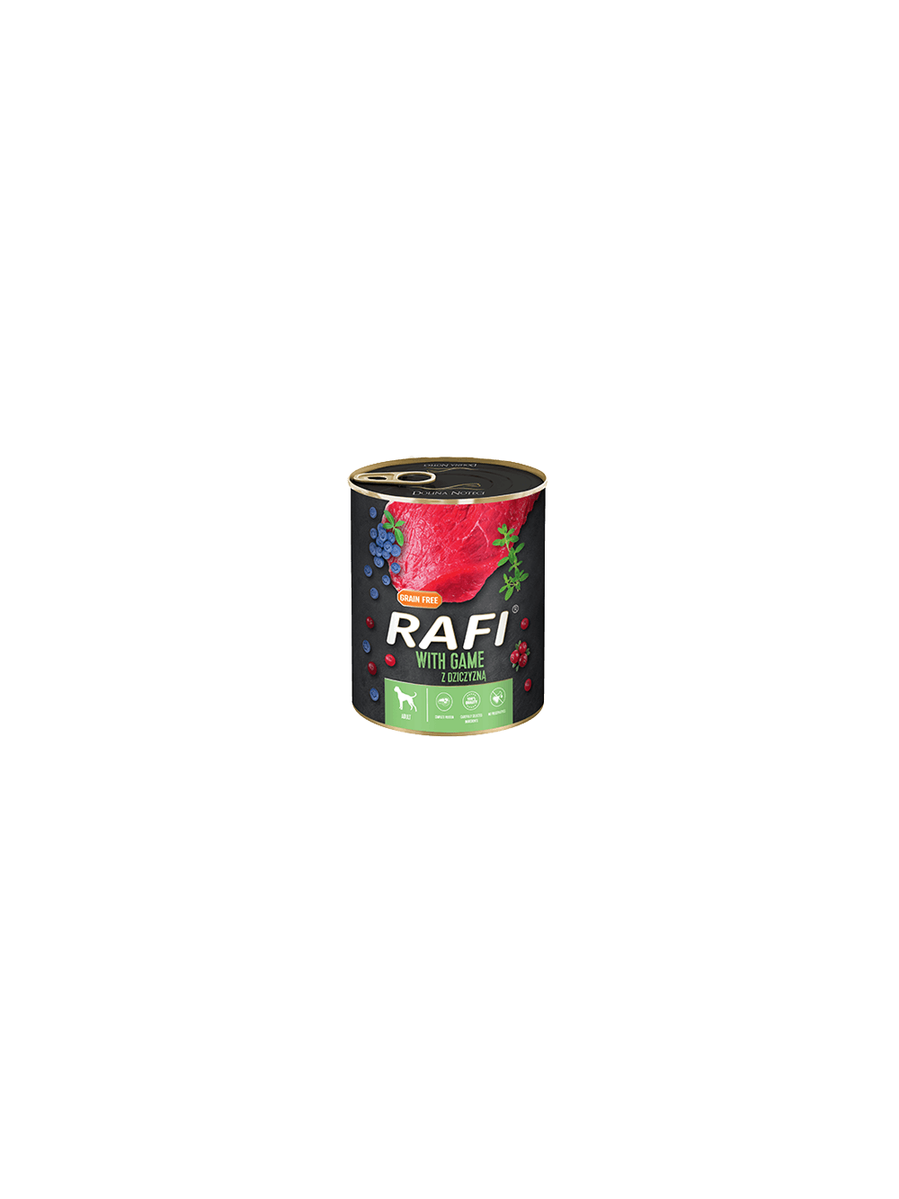 DOLINA NOTECI Rafi z dziczyzną 800g