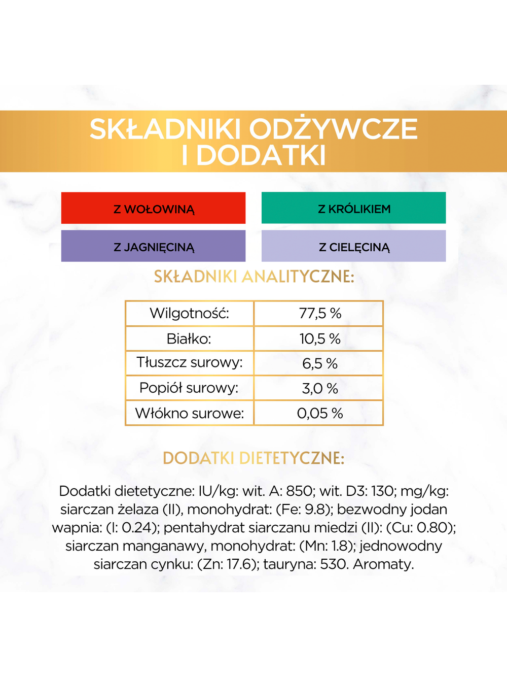 Purina Gourmet Gold Mus mix 96x85g (wołowina, królik, jagnięcina, cielęcina)