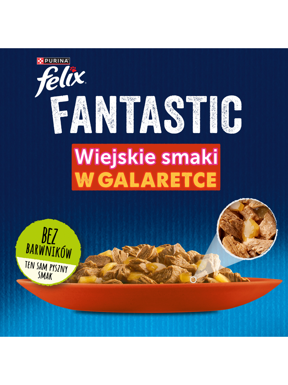 FELIX Fantastic Wiejskie Smaki w galaretce: 24x85g
