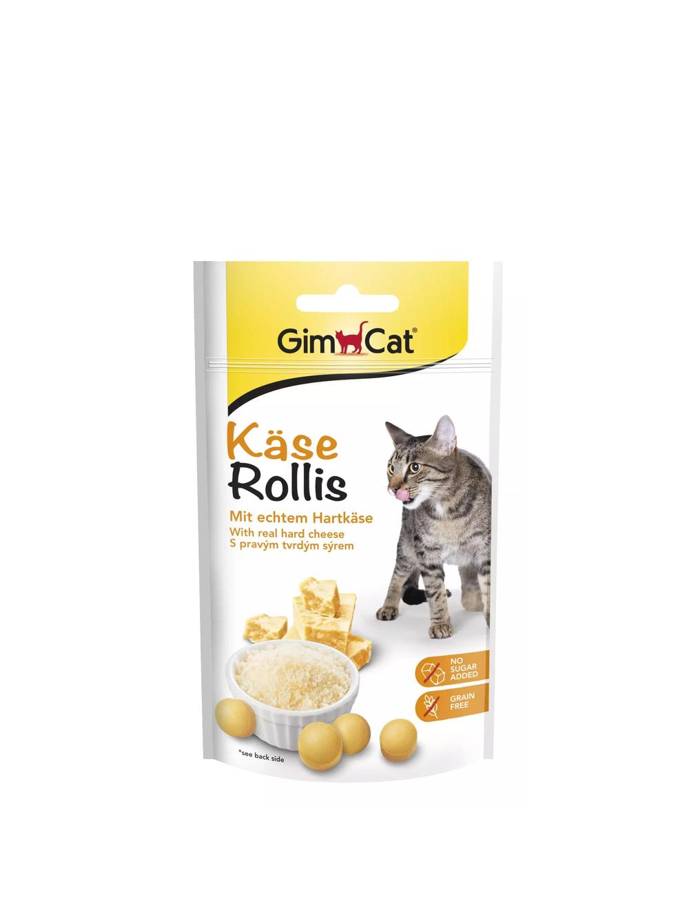 GIMCAT Käse-Rollis 40g