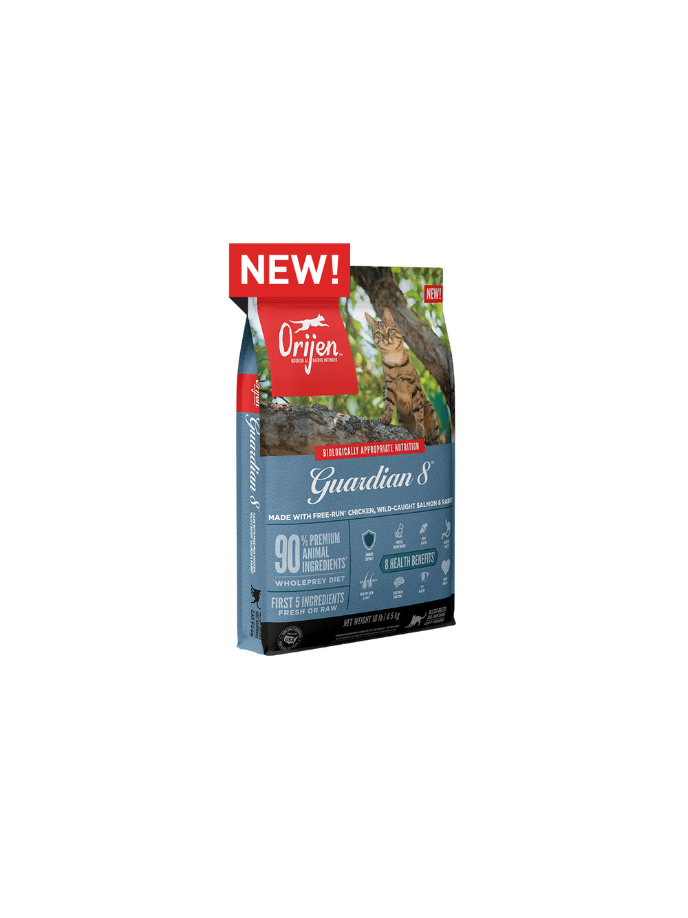 ORIJEN Guardian 8 Cat 4,5kg