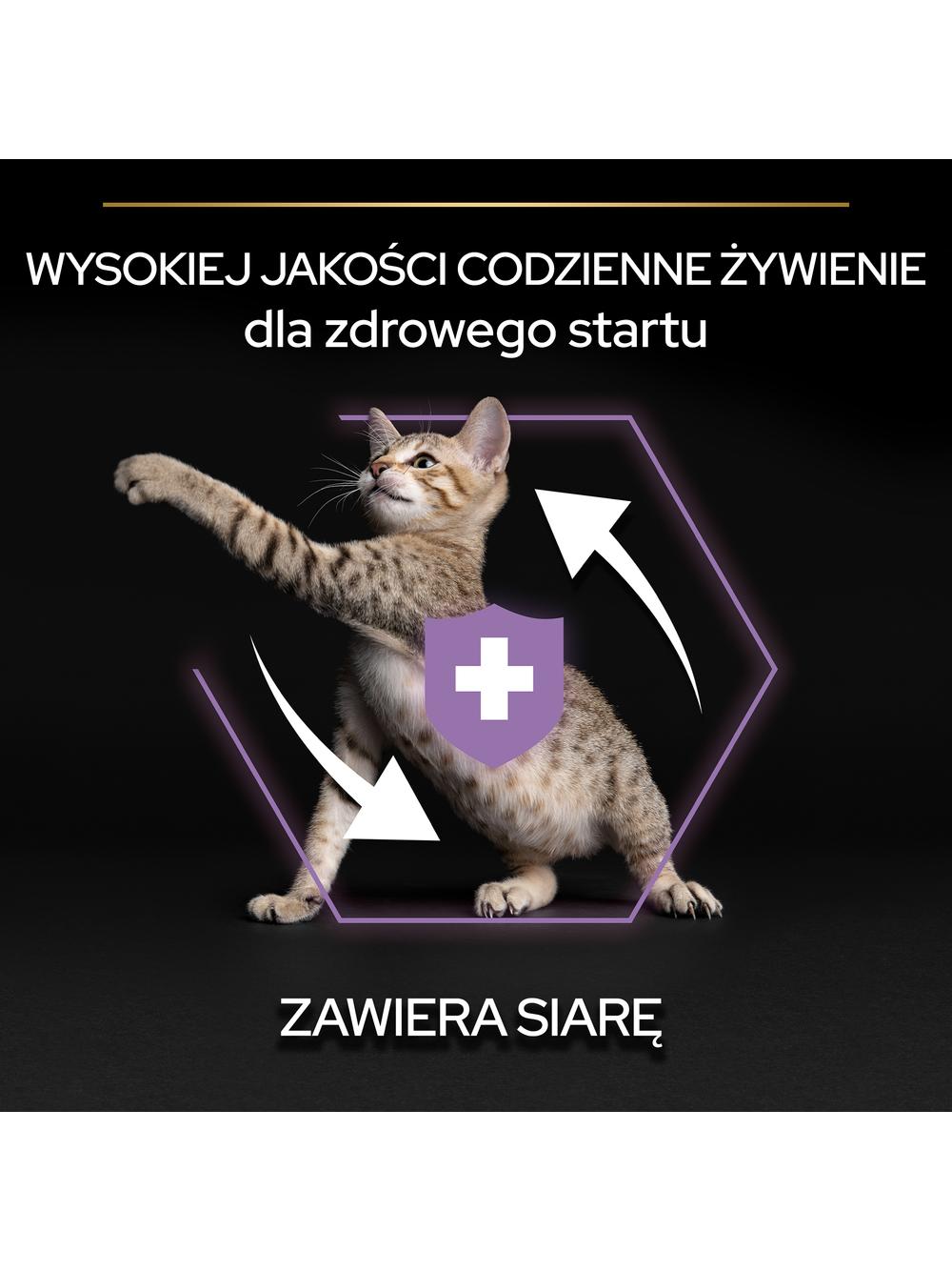 PRO PLAN Kitten Healthy Start Karma dla kociąt bogata w kurczaka 400g