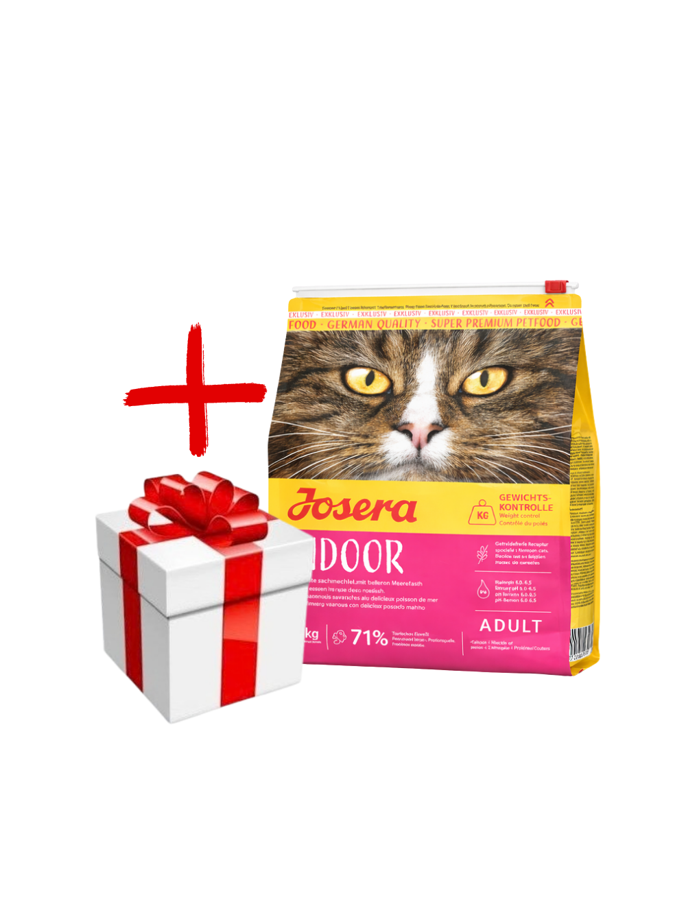 JOSERA Indoor 2kg + NIESPODZIANKA DLA KOTA GRATIS!
