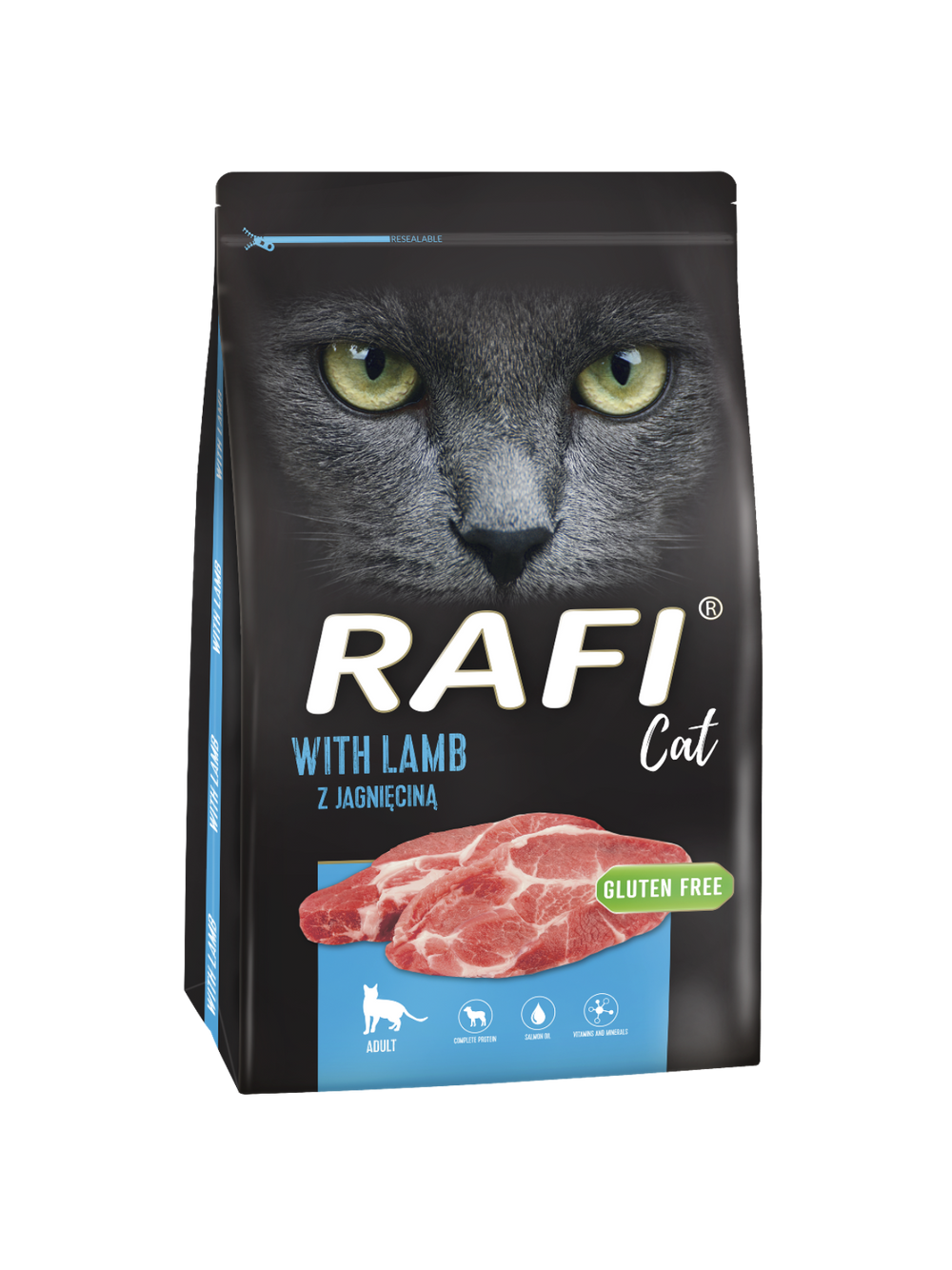DOLINA NOTECI Rafi Cat karma sucha dla kota z jagnięciną 7 kg