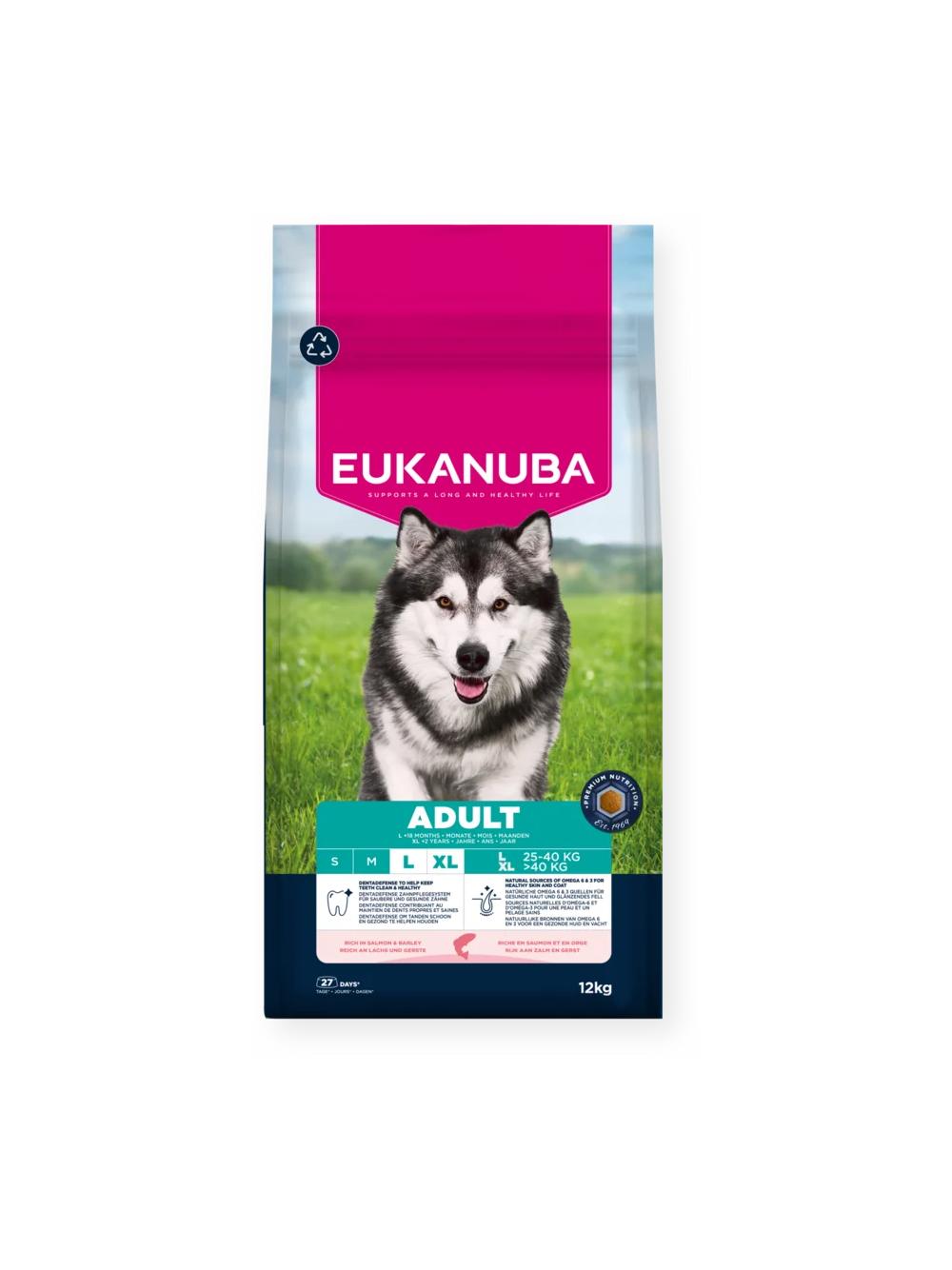 Eukanuba Adult Large Salmon&Barley 12kg