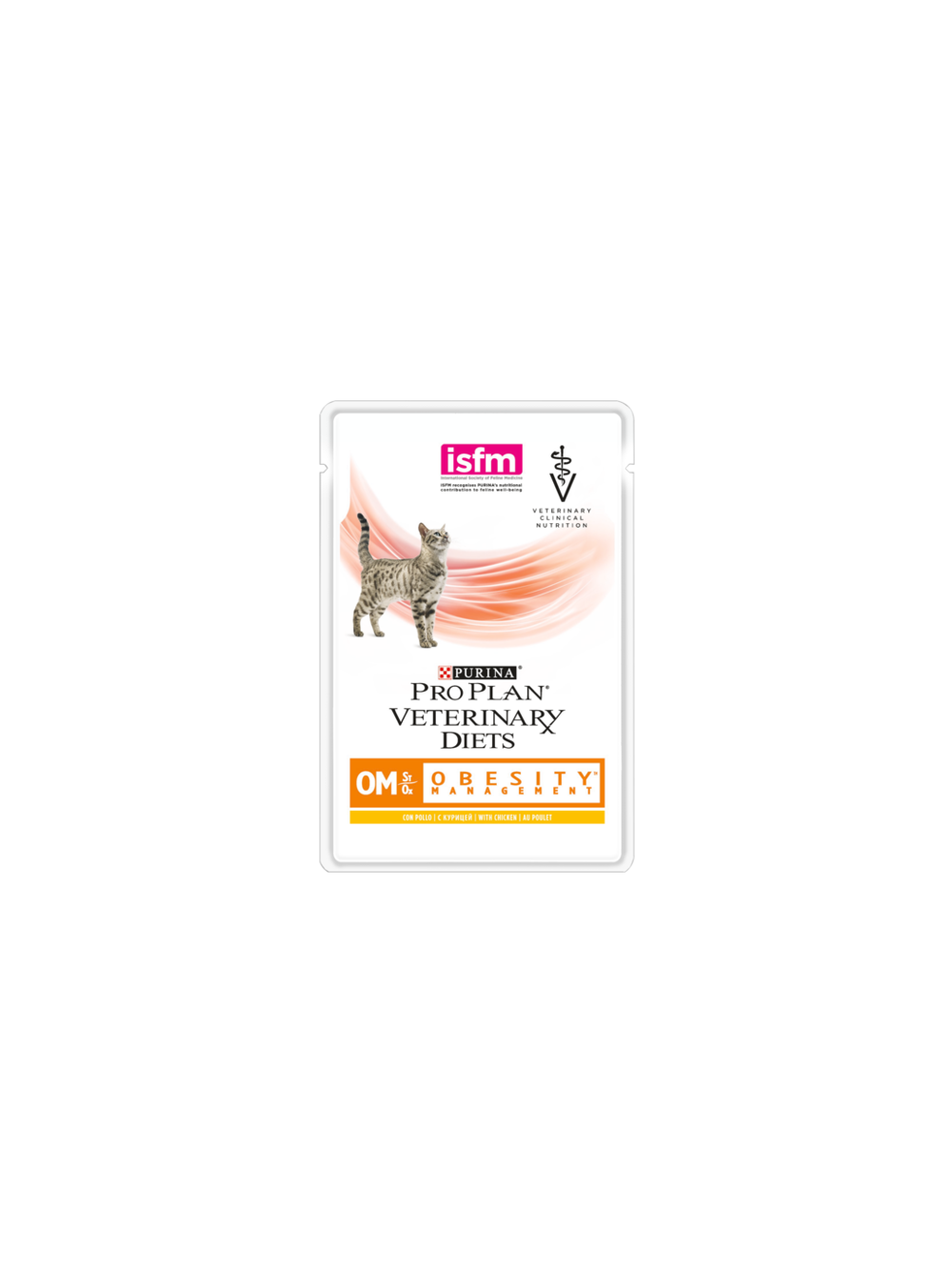 PRO PLAN Veterinary Diets OM St/Ox Obesity Management Karma dla kotów z kurczakiem 12x85g