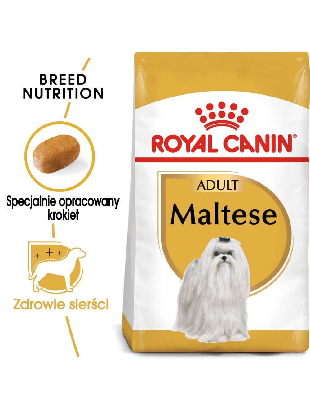 ROYAL CANIN Maltese Adult 1,5kg karma sucha dla psów dorosłych rasy maltańczyk