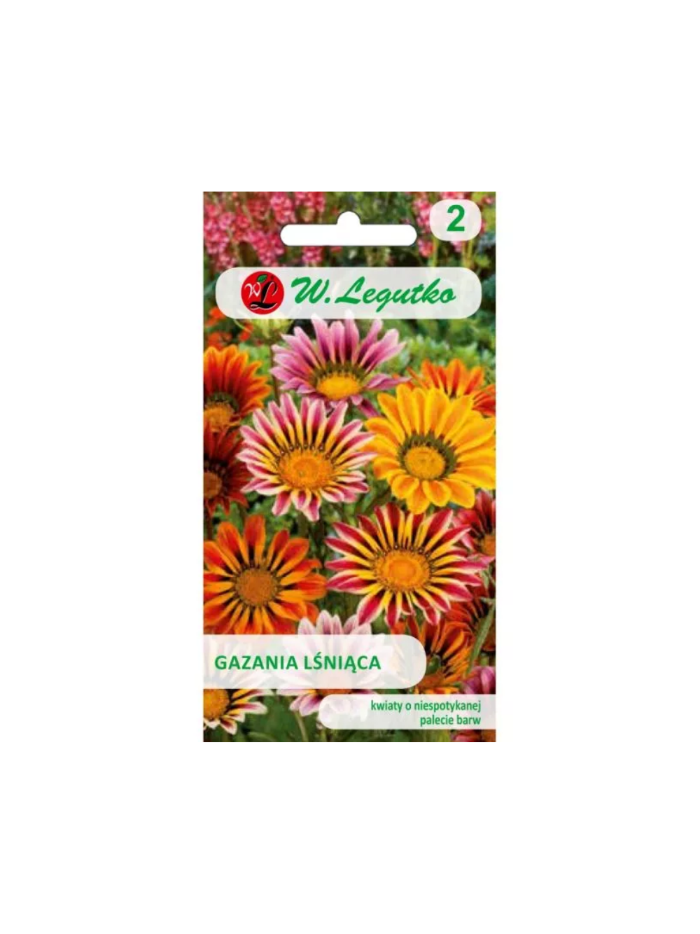 Gazania lśniąca mieszanka (nasiona otarte)