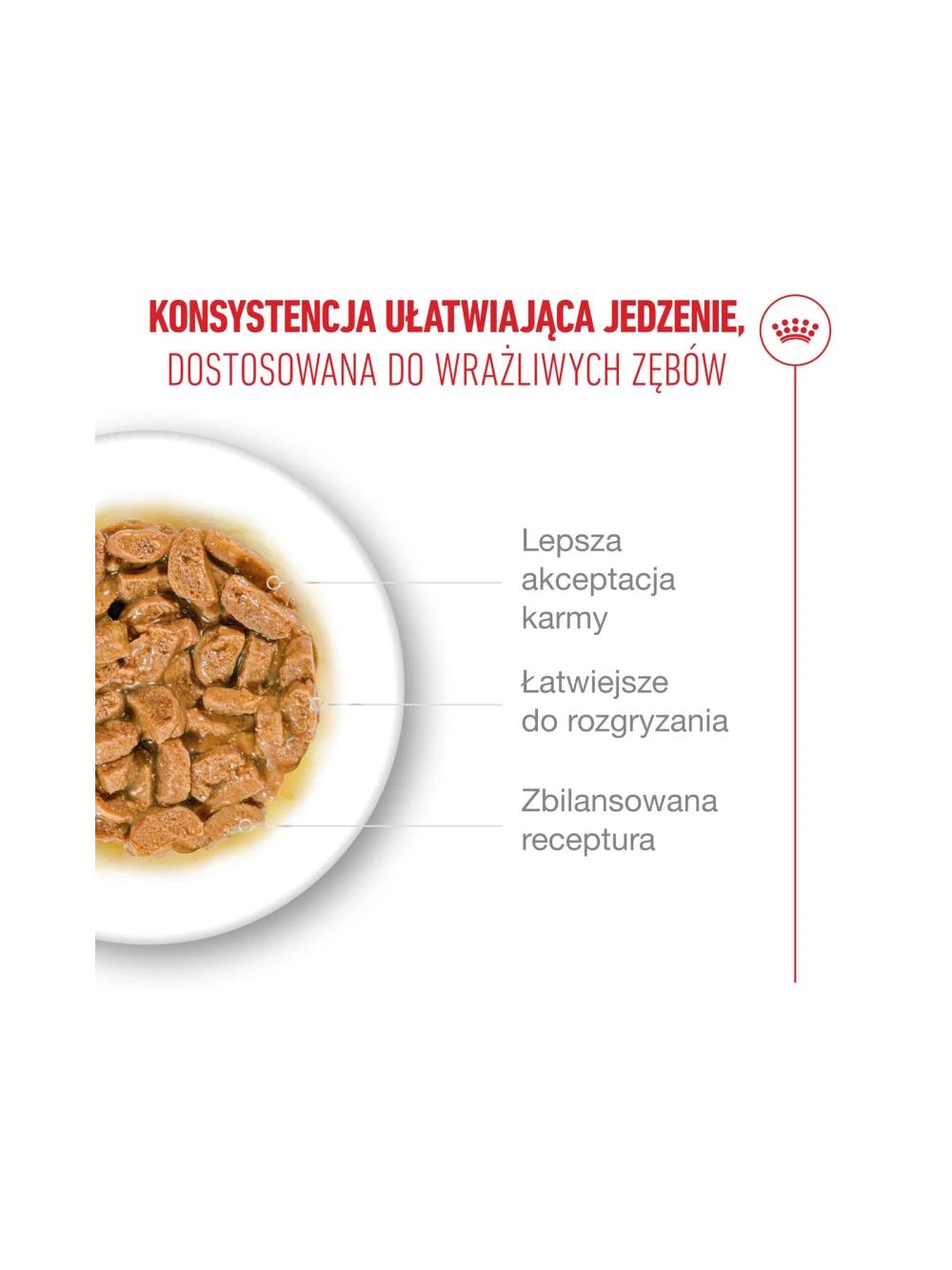 ROYAL CANIN mokra karma dla kota, Senior Ageing 15+, sos 12x85g