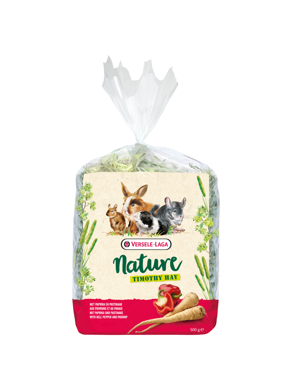 VERSELE LAGA Timothy Hay Bell Pepper & Parsnip 500g - siano tymotkowe z papryką i pasternakiem
