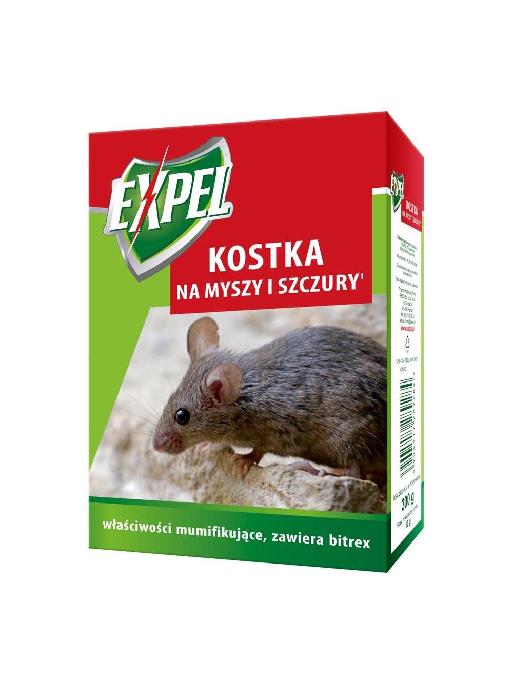 EXPEL - Kostka na myszy i szczury 300g