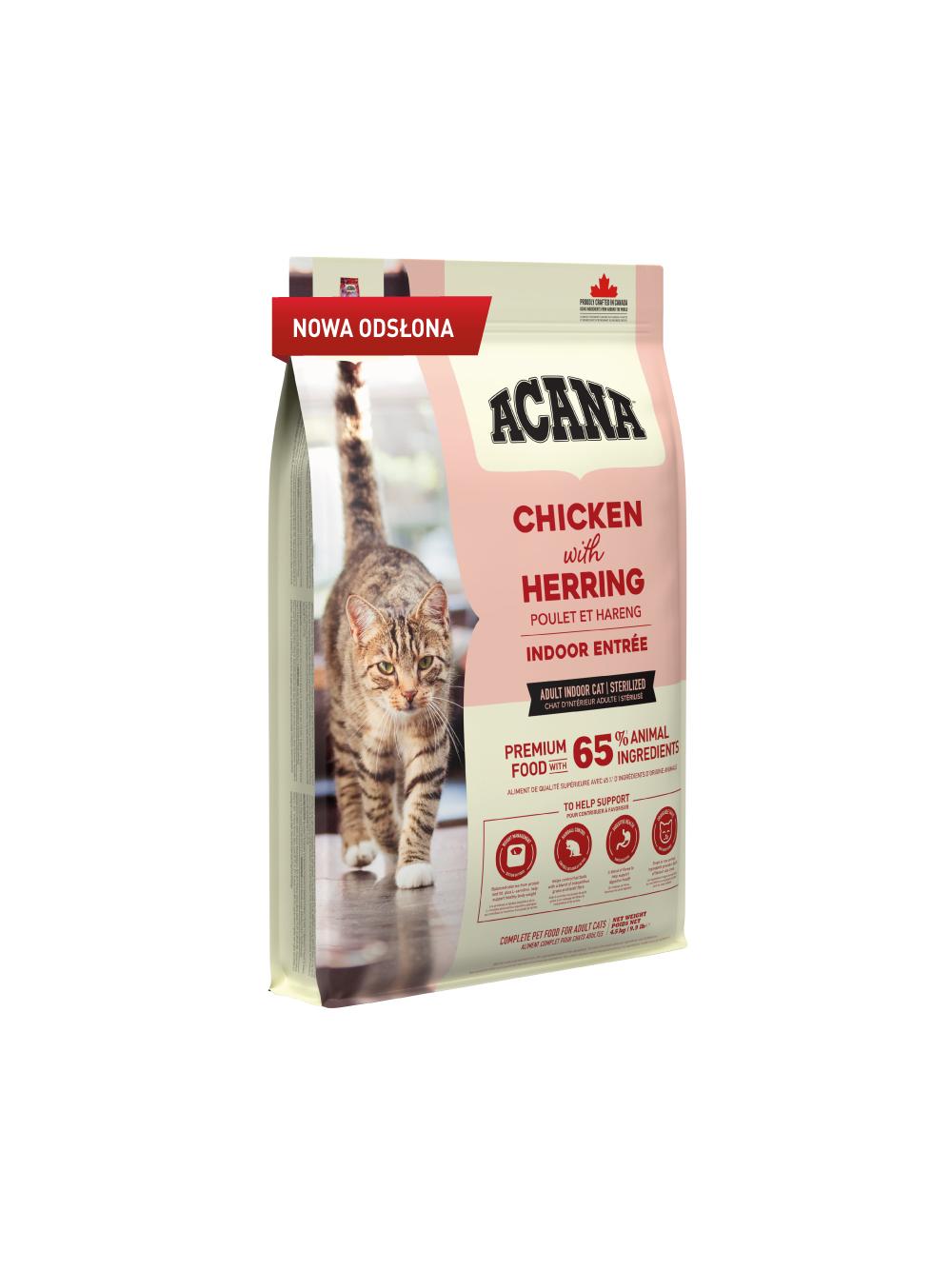 ACANA Indoor Entree Cat 4,5kg