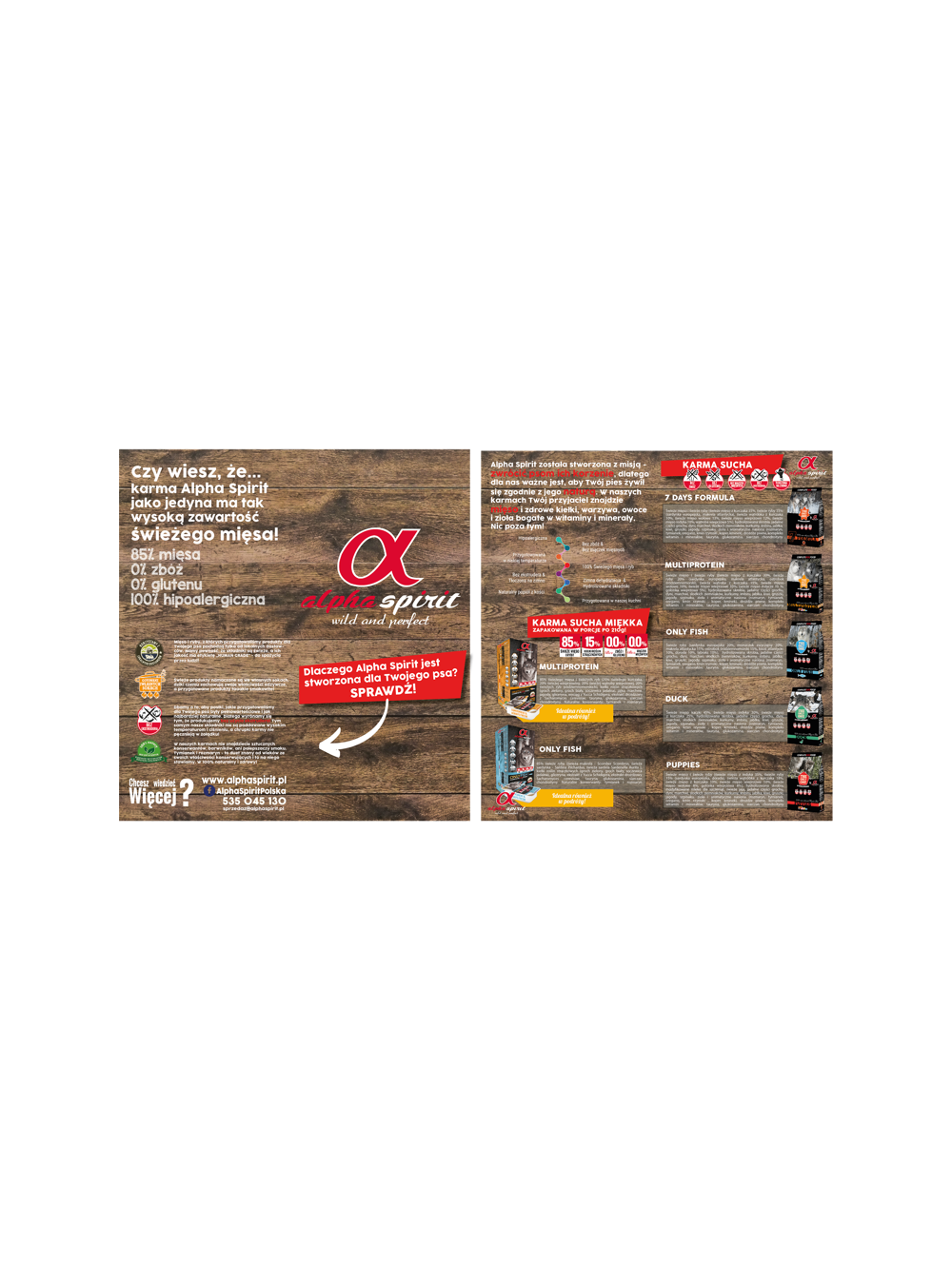 ALPHA SPIRIT MULTIPROTEIN Dog Food 200g