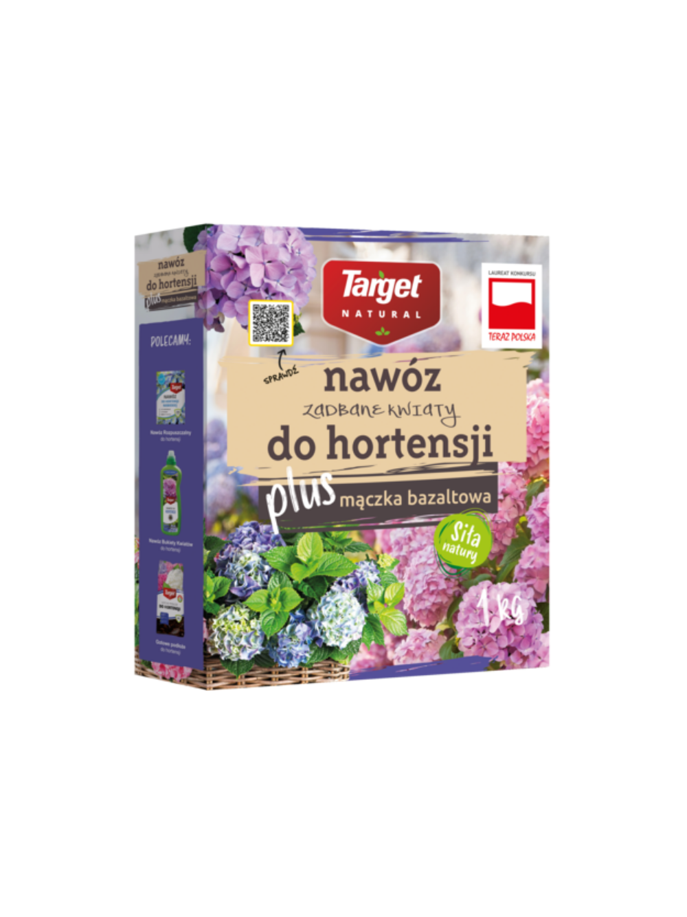 NAWÓZ ZADBANE KWIATY DO HORTENSJI Z MĄCZKĄ BAZLTOWĄ 1 KG