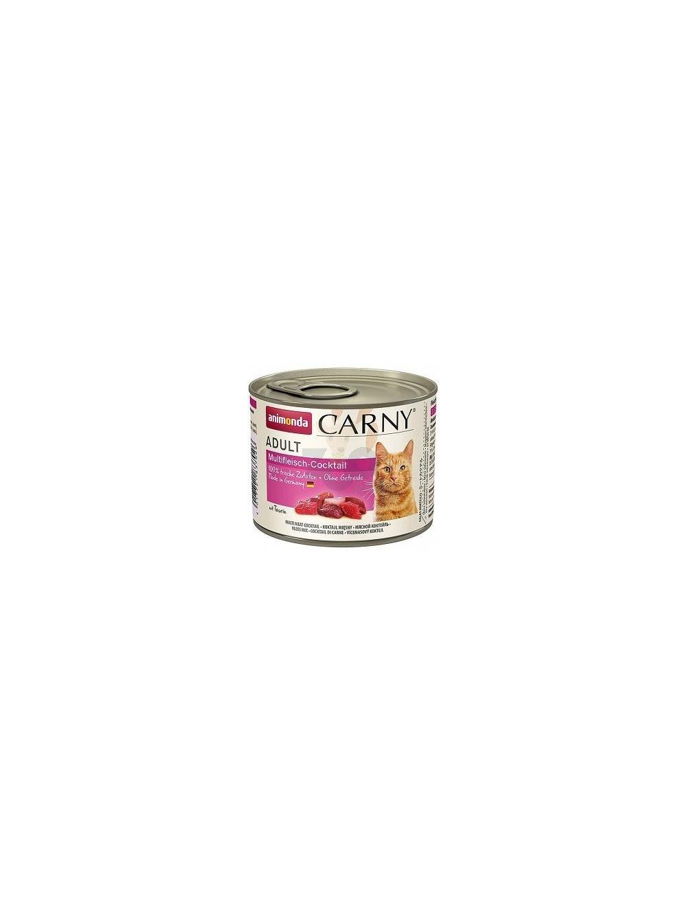 ANIMONDA Cat Carny Adult smak: multi koktajl mięsny 6 x 200g