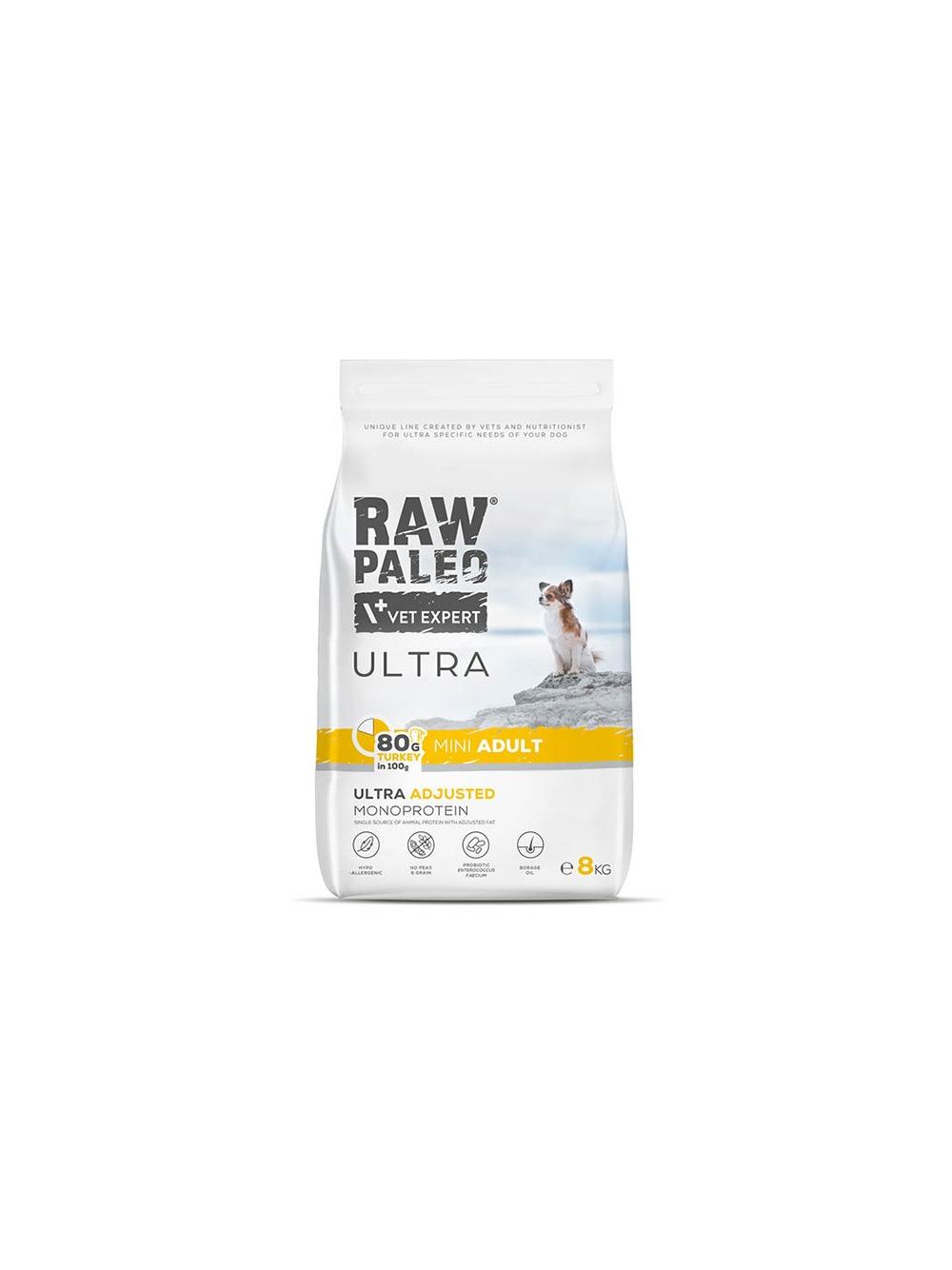 Vetexpert Raw Paleo Ultra Turkey Adult Mini 8kg
