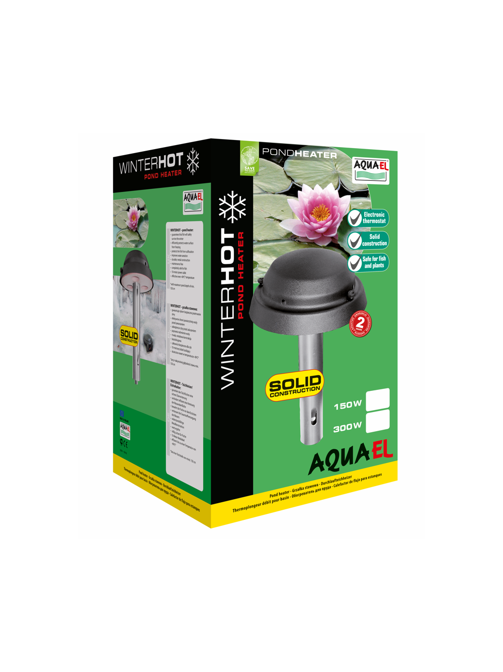 AQUAEL Grzałka Do Oczek 300W (AQMS)