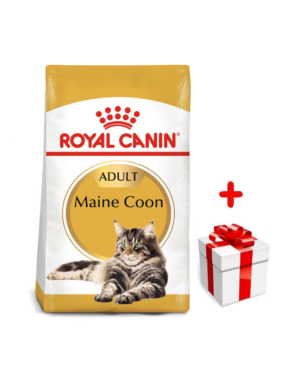 ROYAL CANIN Maine Coon Adult 4kg karma sucha dla kotów dorosłych rasy maine coon + niespodzianka dla kota GRATIS!