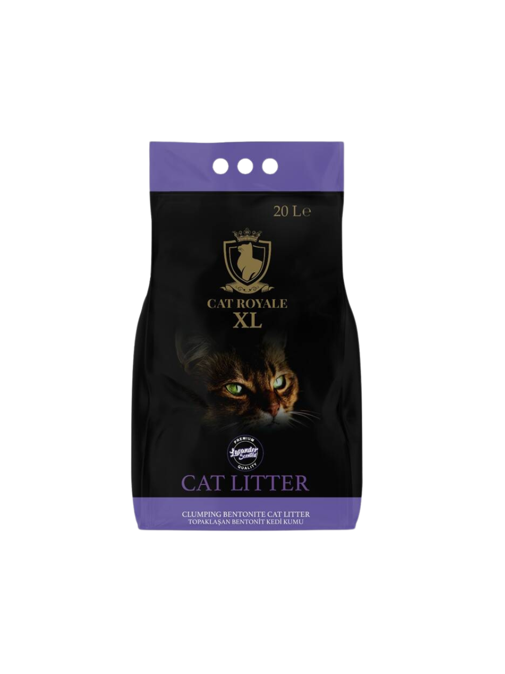 Cat Royale Lawenda żwirek bentonitowy 20l-14,5kg\ Opakowanie zastępcze (6550) !!!