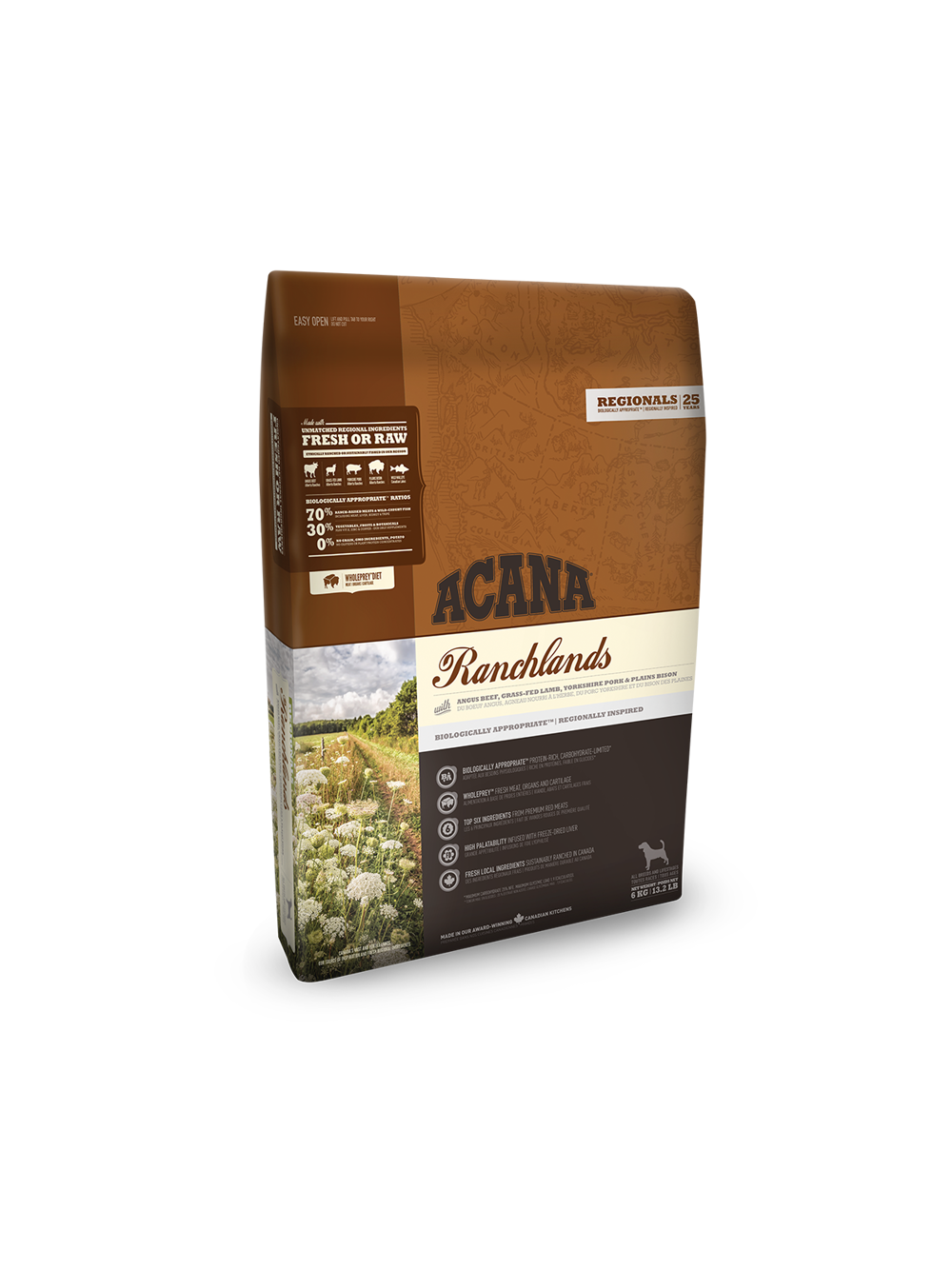 ACANA Ranchlands Dog 6kg + niespodzianka dla psa GRATIS!