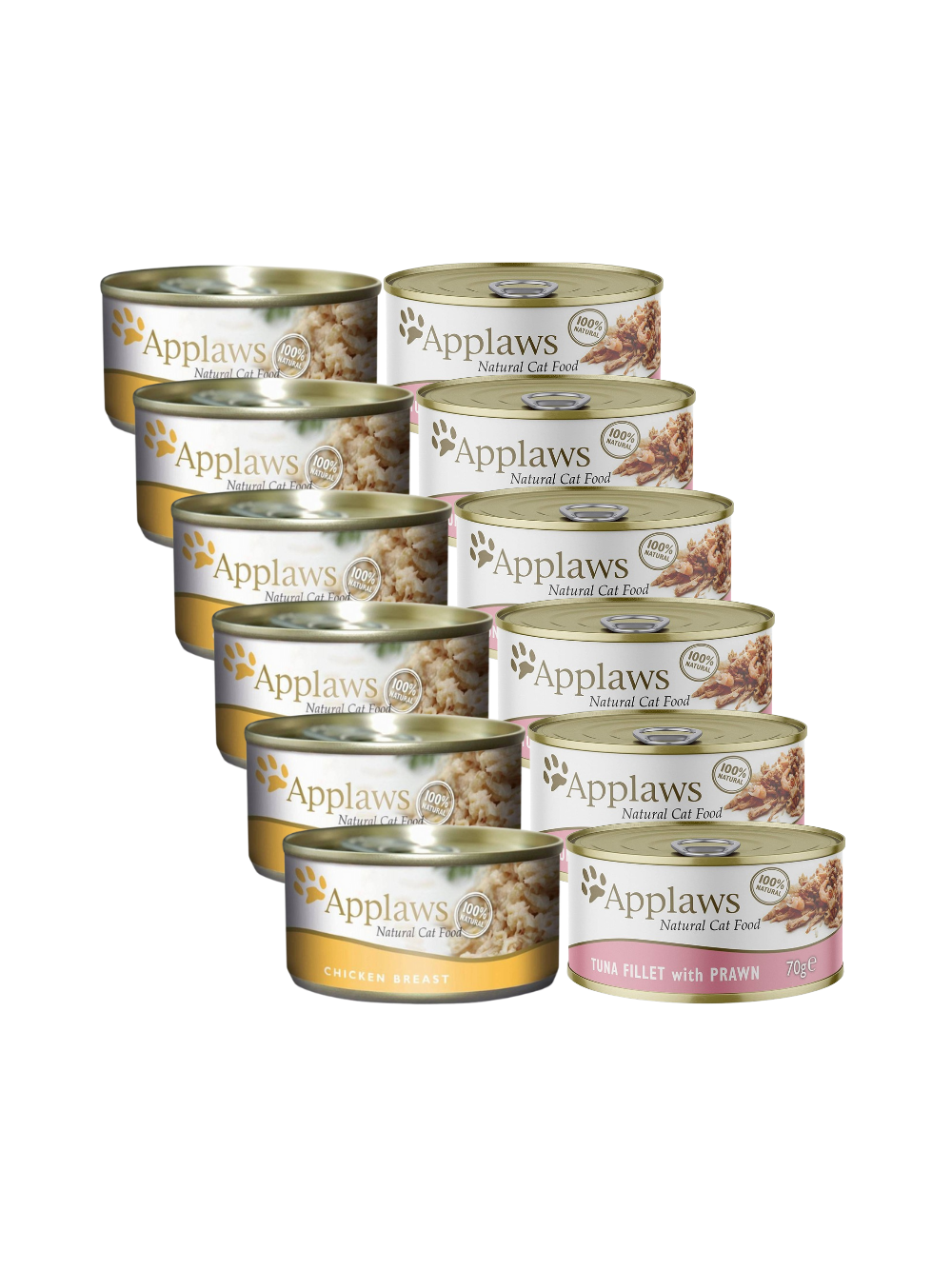 Applaws Cat Mix Smaków 12x70g PUSZKA
