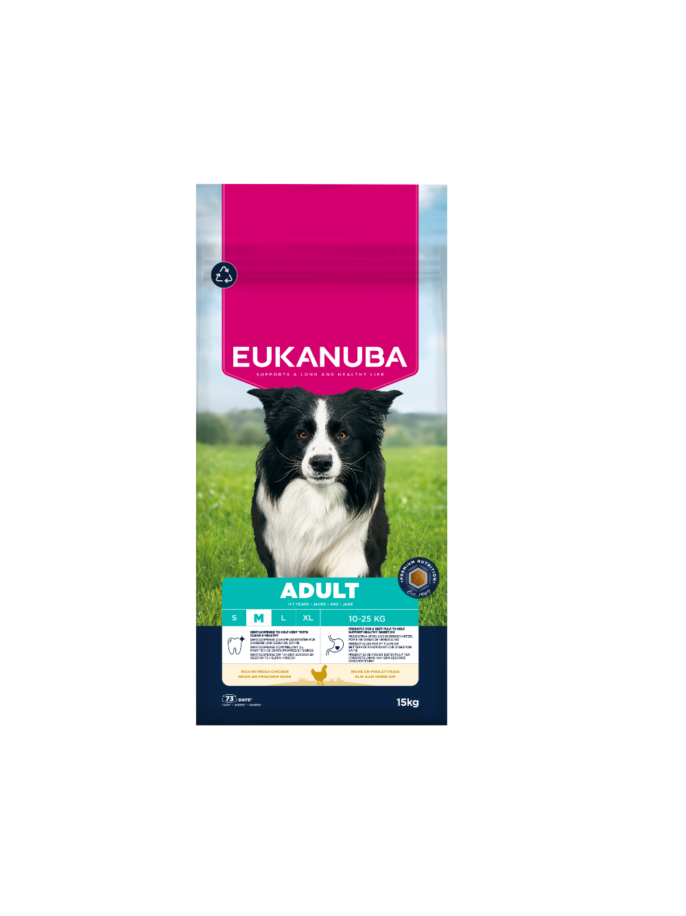 EUKANUBA Active Adult Medium Breed Chicken 15kg