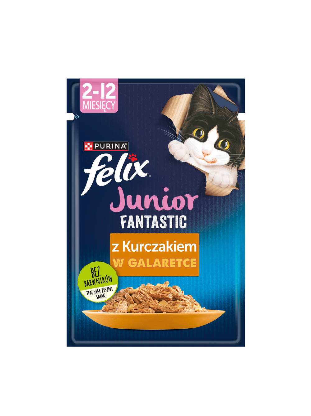 FELIX Junior Kurczak w galaretce - saszetka 26x85g