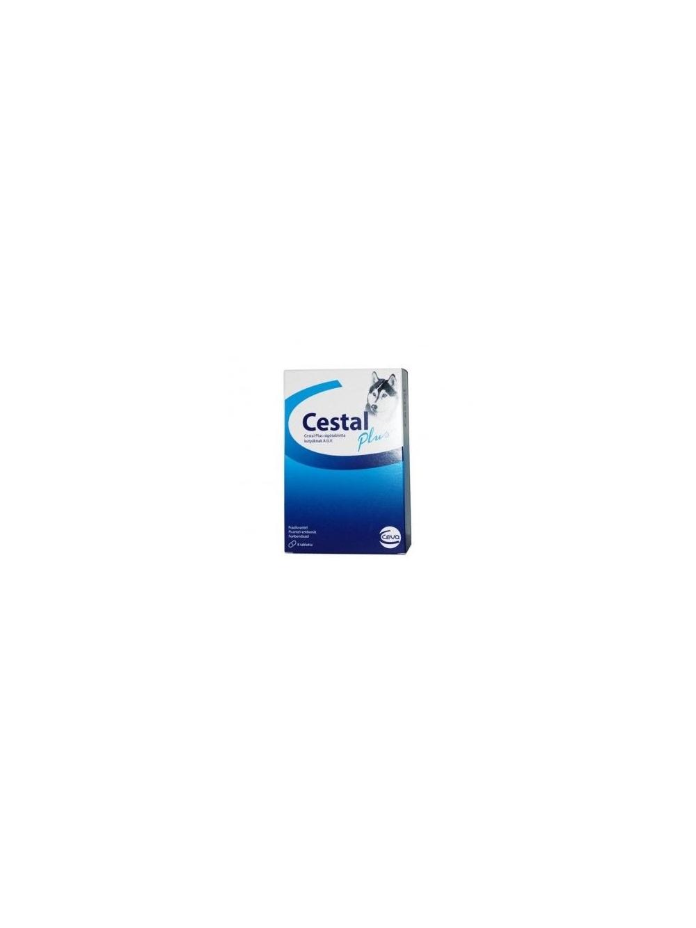 Cestal Dog Plus tabletki na odrobaczanie psów 2 sztuki+ Fiprex XL, 412,5 mg/5,5 ml, roztwór do nakrapiania dla psów
