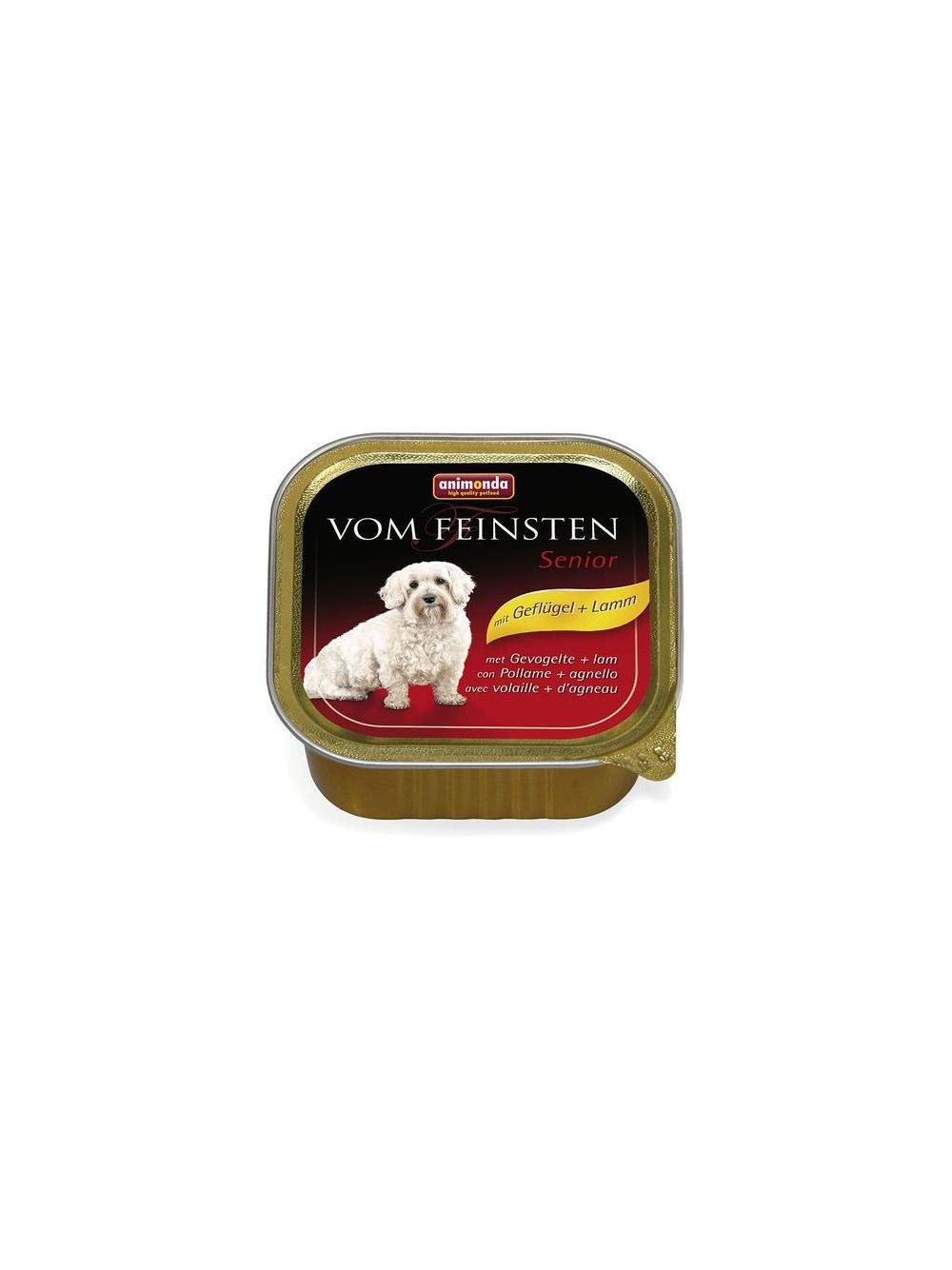 ANIMONDA Dog Vom Feinsten Senior smak: drób z jagnięciną 22x150g
