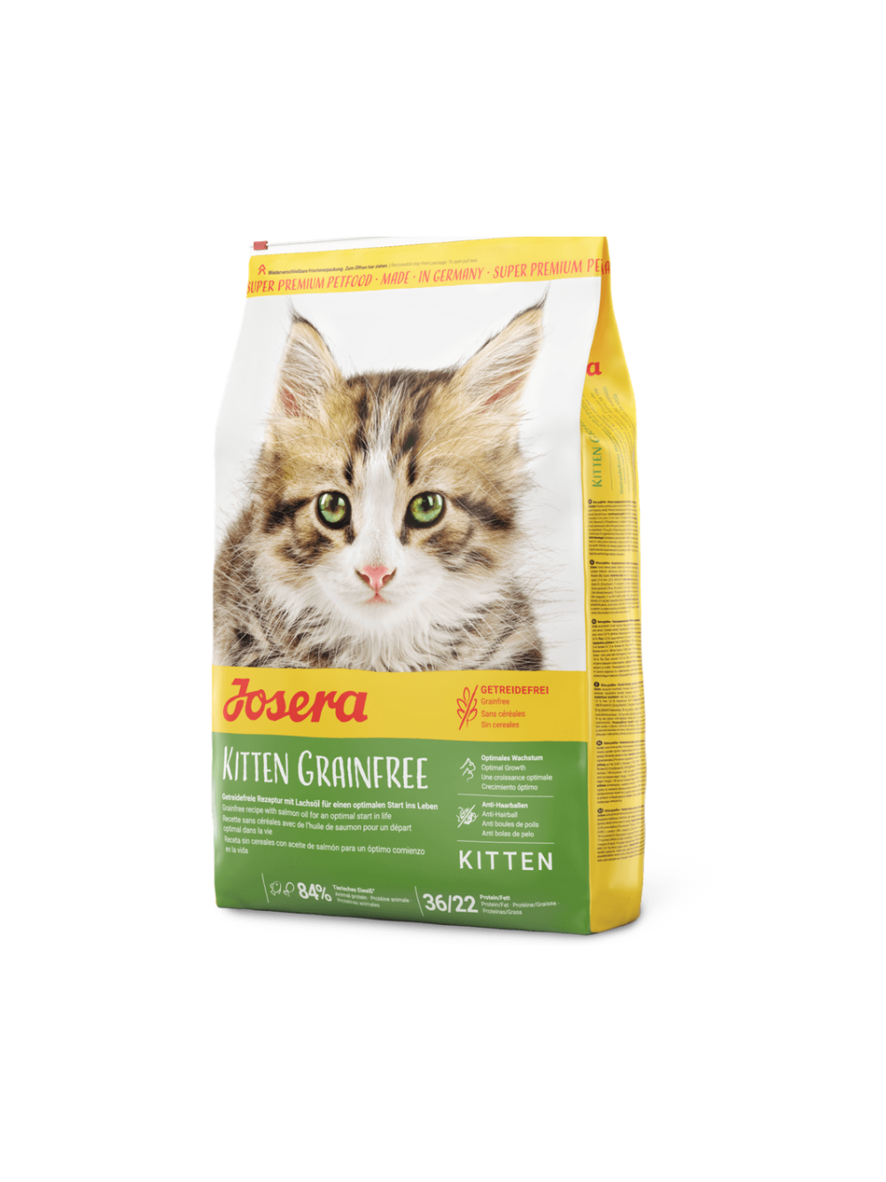JOSERA Kitten Grainfree 10kg/Opakowanie uszkodzone (4030,4462)!!
