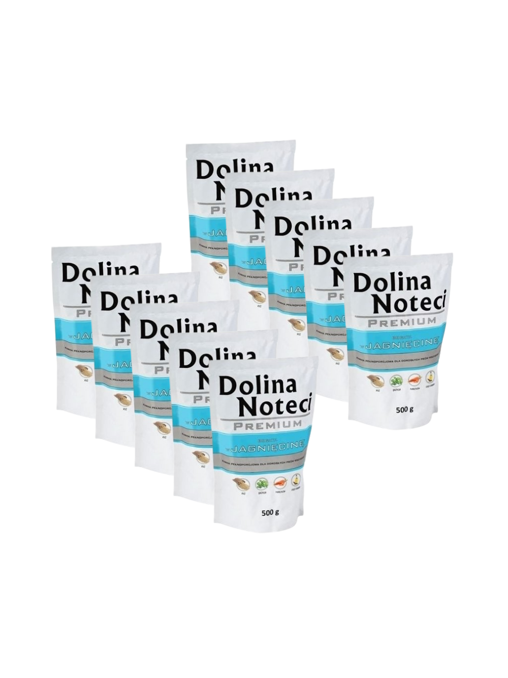 Dolina Noteci PREMIUM bogata w jagnięcinę 10 x 500g
