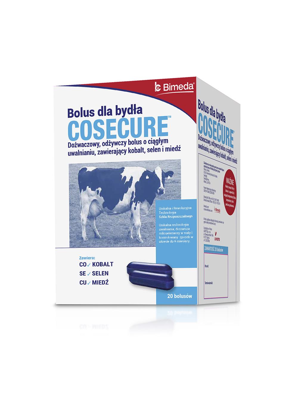 LIVISTO Cosecure-mieszanka paszowa 20 bolusów