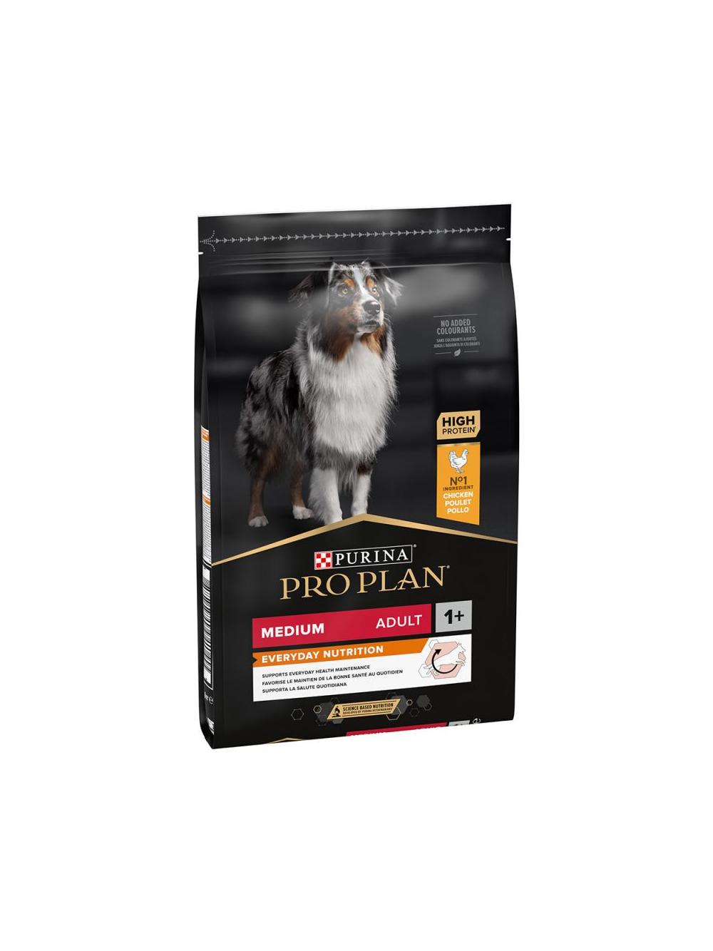 Purina Pro Plan Medium Adult Optibalance, kurczak i ryż 14kg / Opakowanie uszkodzone (8035,8309,9060)!!!