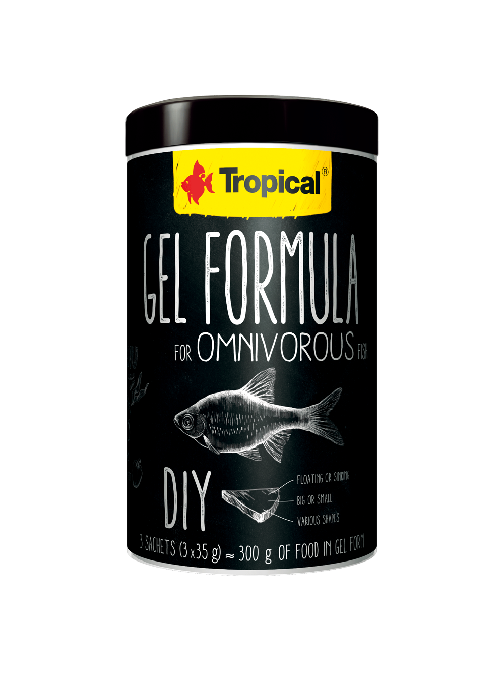 TROPICAL Gel Formula DIY pokarm dla ryb wszystkożernych 1000ml