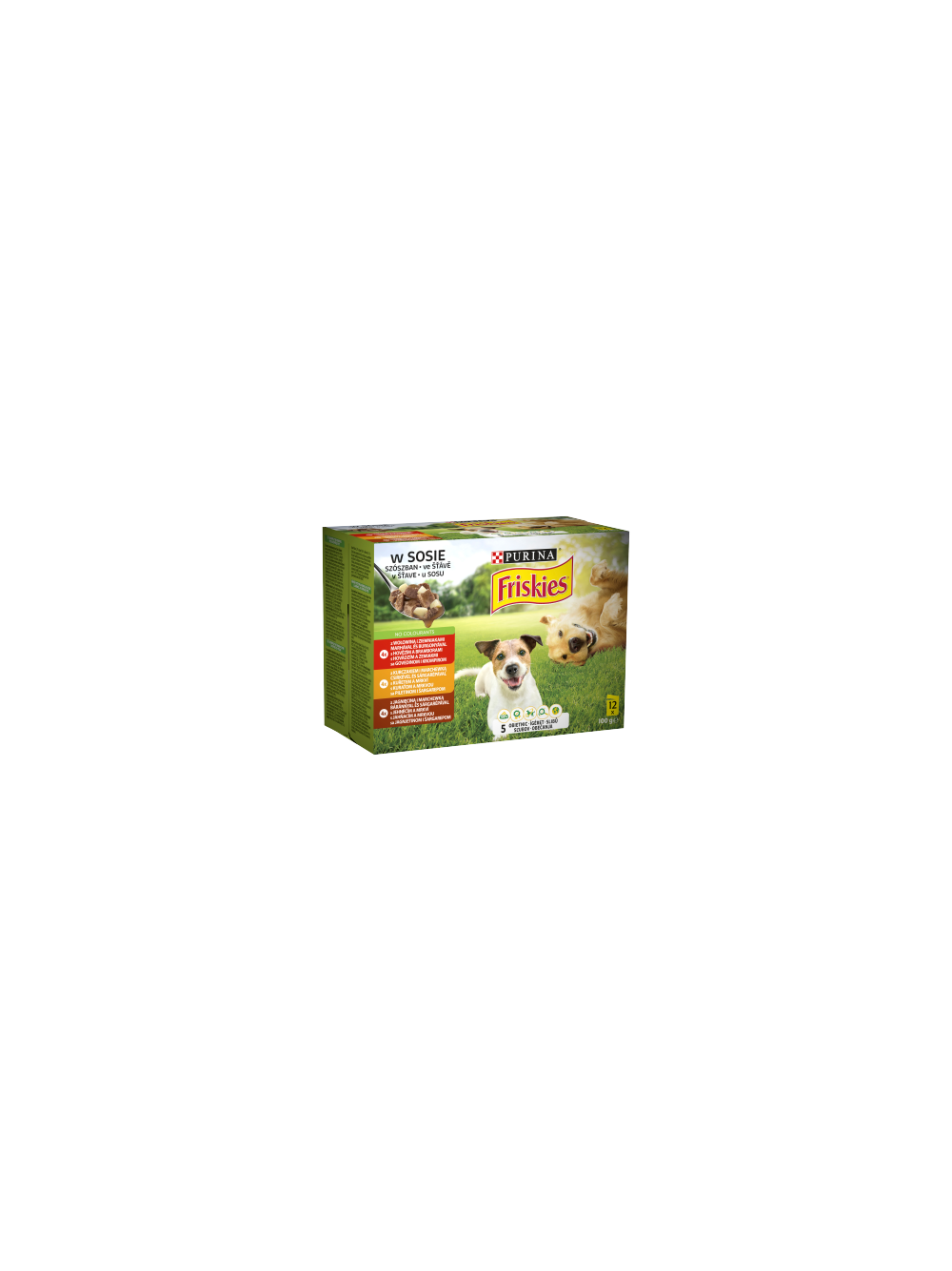 PURINA Friskies Karma dla psów w sosie 12x85g