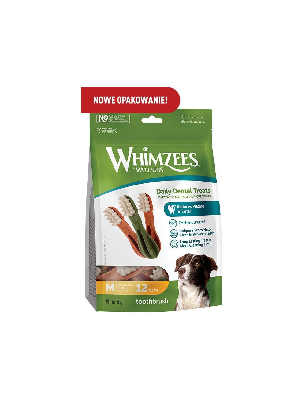 WHIMZEES Szczoteczka M 12szt