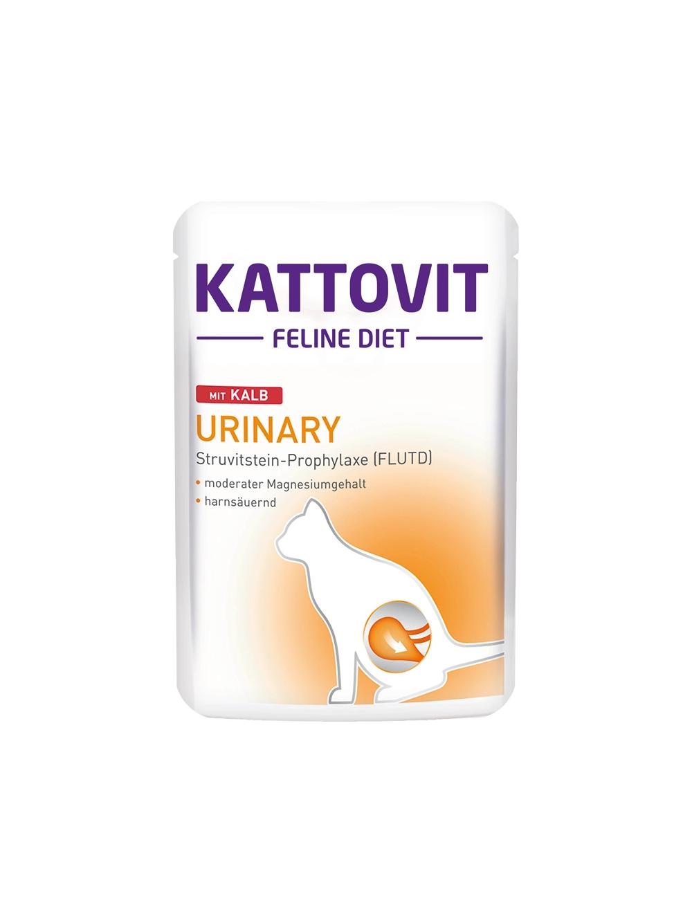 Kattovit Urinary cielęcina 12x85g saszetka