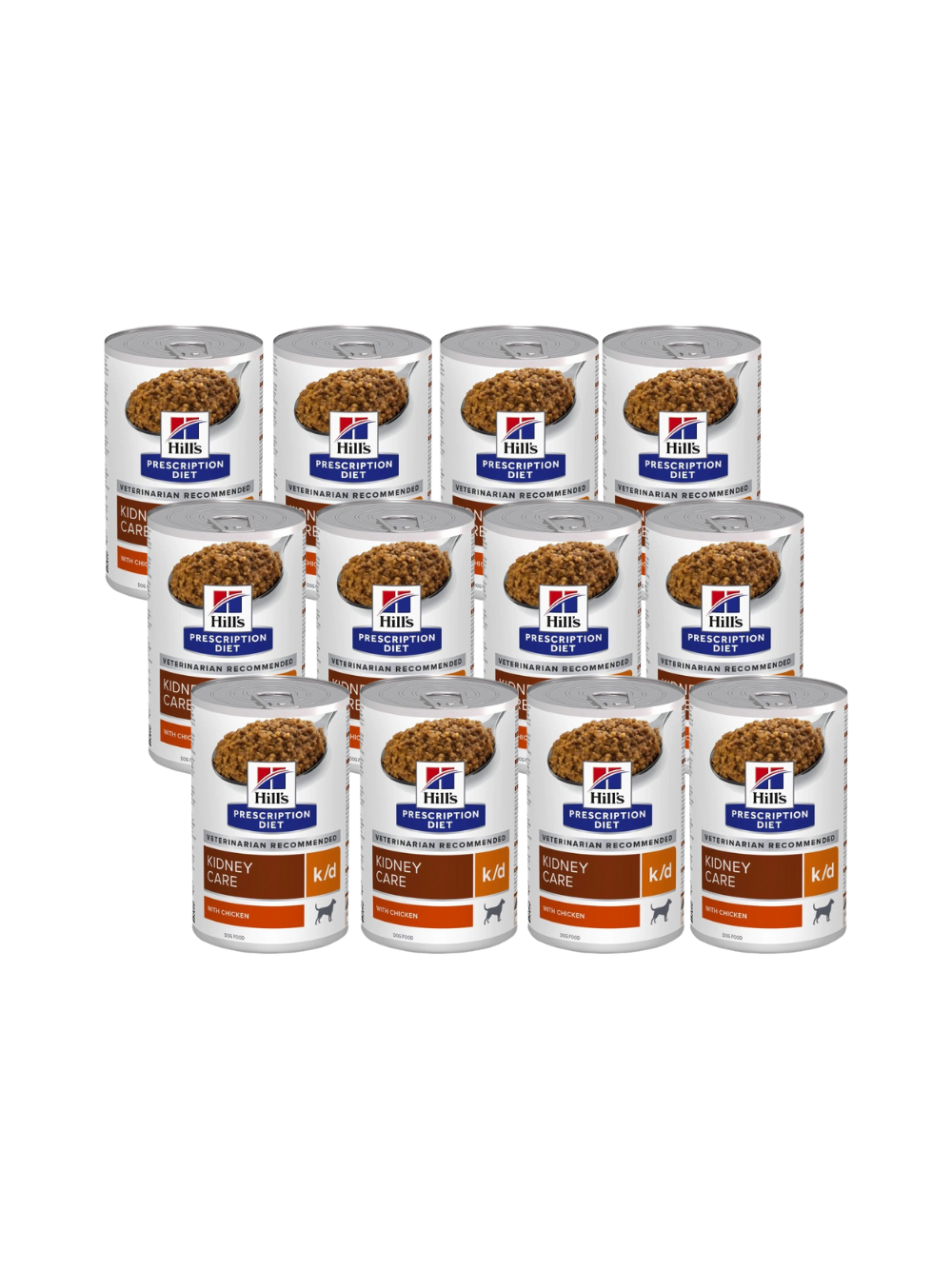 HILL'S PD Prescription Diet Canine k/d 12x350g - puszka