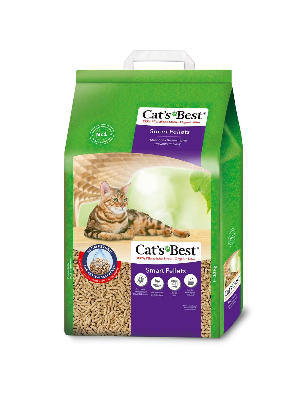 JRS Cats Best Nature Gold - Żwirek Dla Kotów Długowłosych 20l / 10kg
