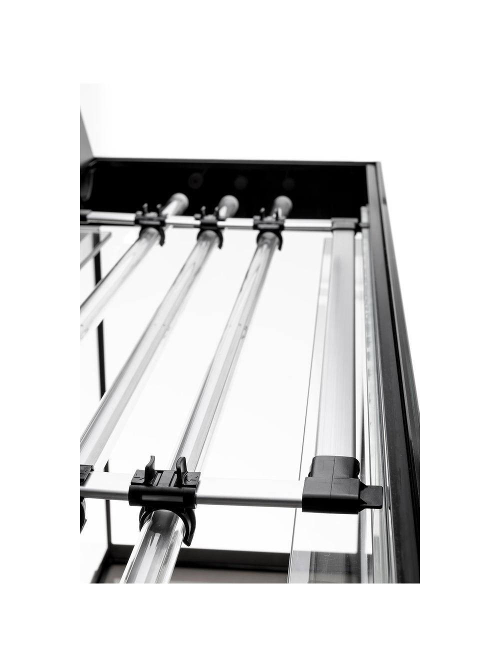 AQUAEL ZESTAW GLOSSY ST 120 D&N CZARNY + SZAFKA GLOSSY