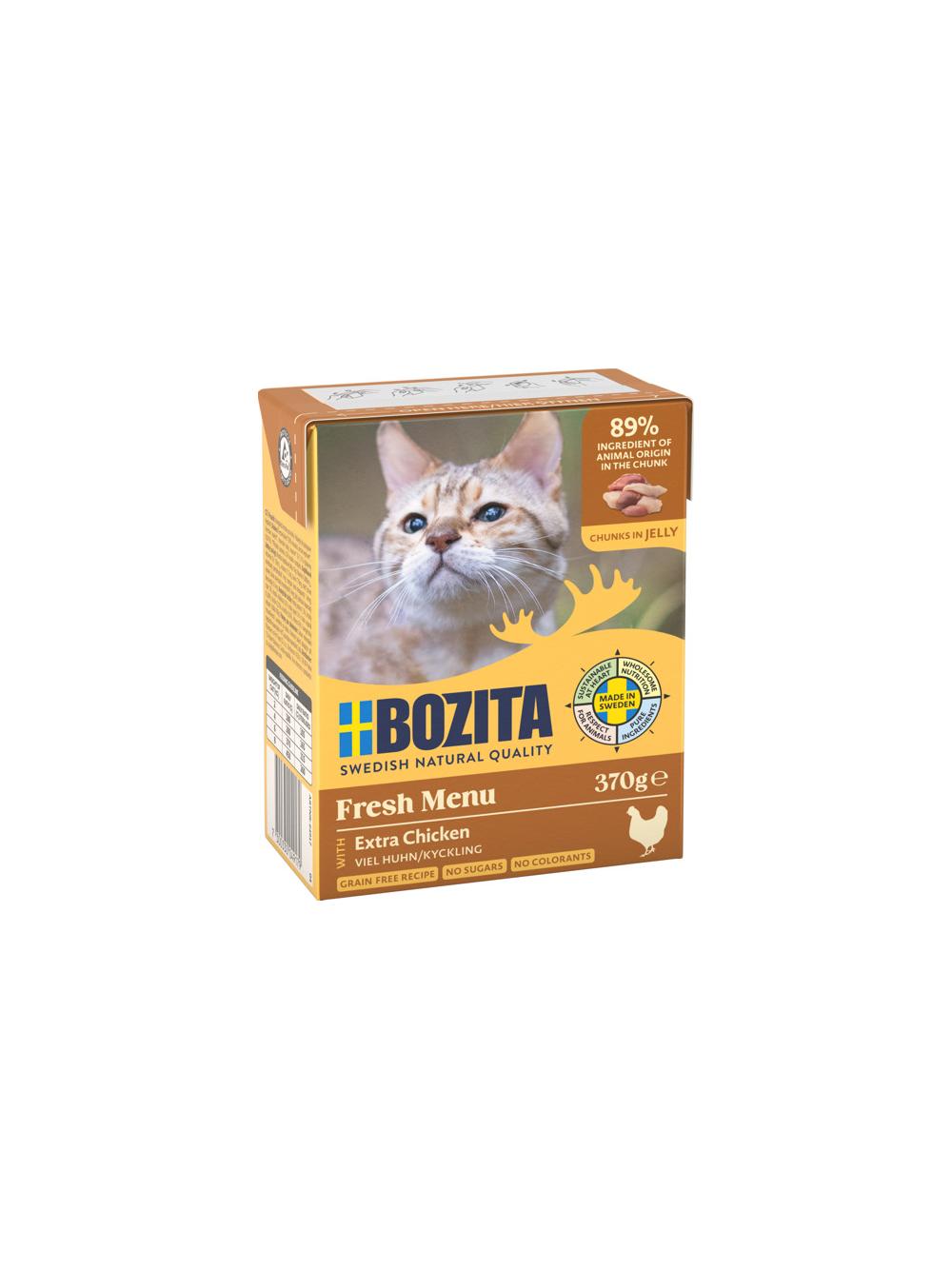 BOZITA Cat Siekany Kurczak W Galaretce 370g