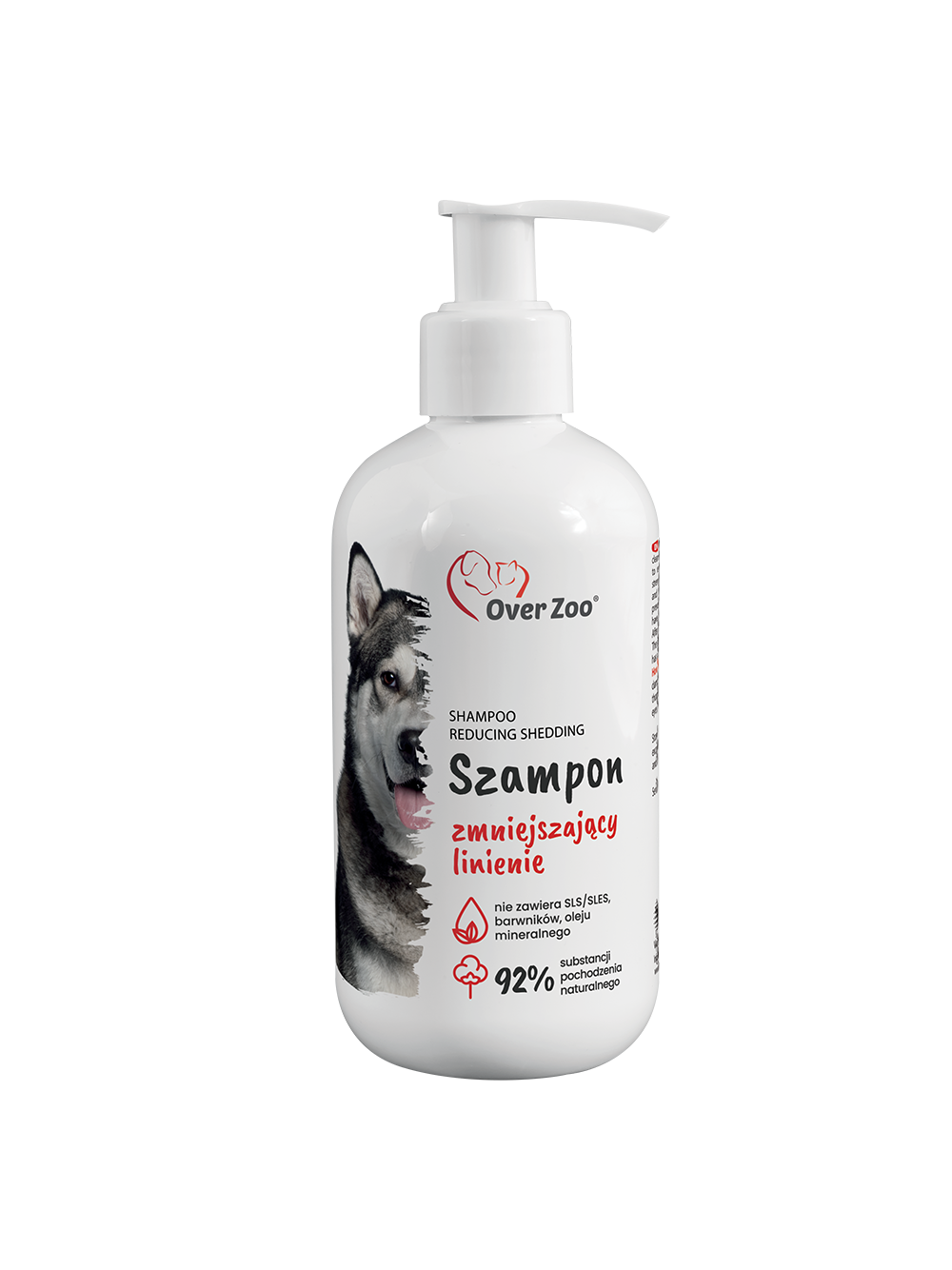 OVER ZOO Szampon zmniejszający linienie dla psa 250ml
